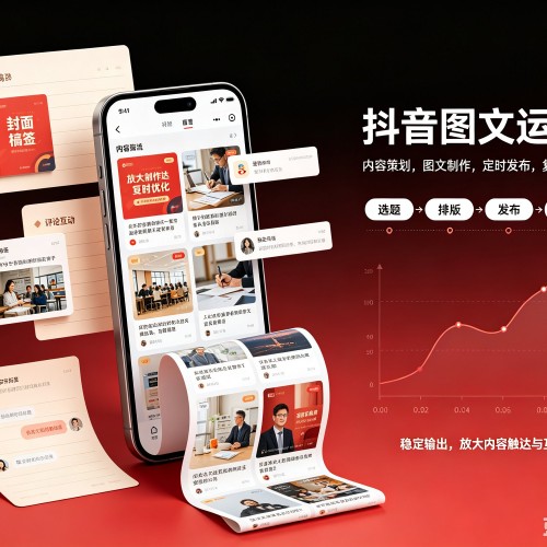 献县抖音图文代运营服务